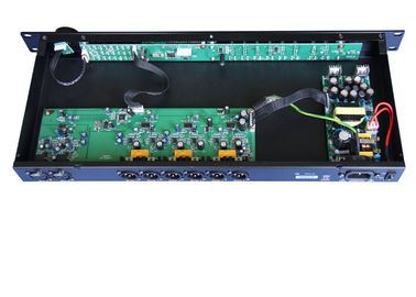 Digital Processor Disco Sound Equipment For Concert , 2 Input 6 Output