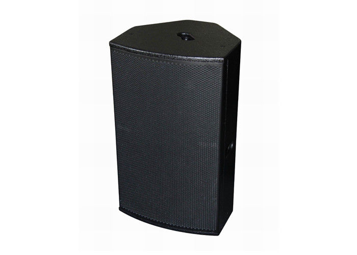 Professional Black Live Sound Speakers Plywood Cabinet For
