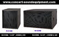 Disco Sound Equipment / 2x18" Direct Reflex 4ohm 1200W Subwoofer For Concert , Nightclub And Living Event