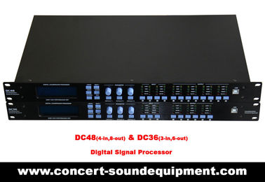 Line Array Sound System / 4 input , 8 ouput Digital Signal Processor For Concert And Living Event