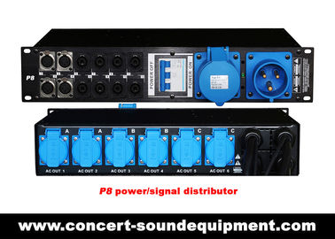 P8 P4 Power / Signal Distributor For Line Array Speaker Systems In Concert And Living Event