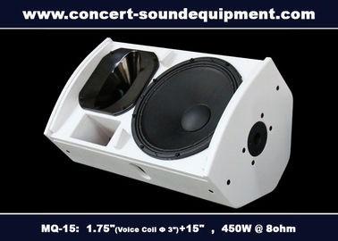 Conference Room Audio Systems , 1.75" + 15" Plywood 450W Full Range Speaker For Installation