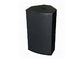 Professional Black Live Sound Speakers Plywood Cabinet For Living Event